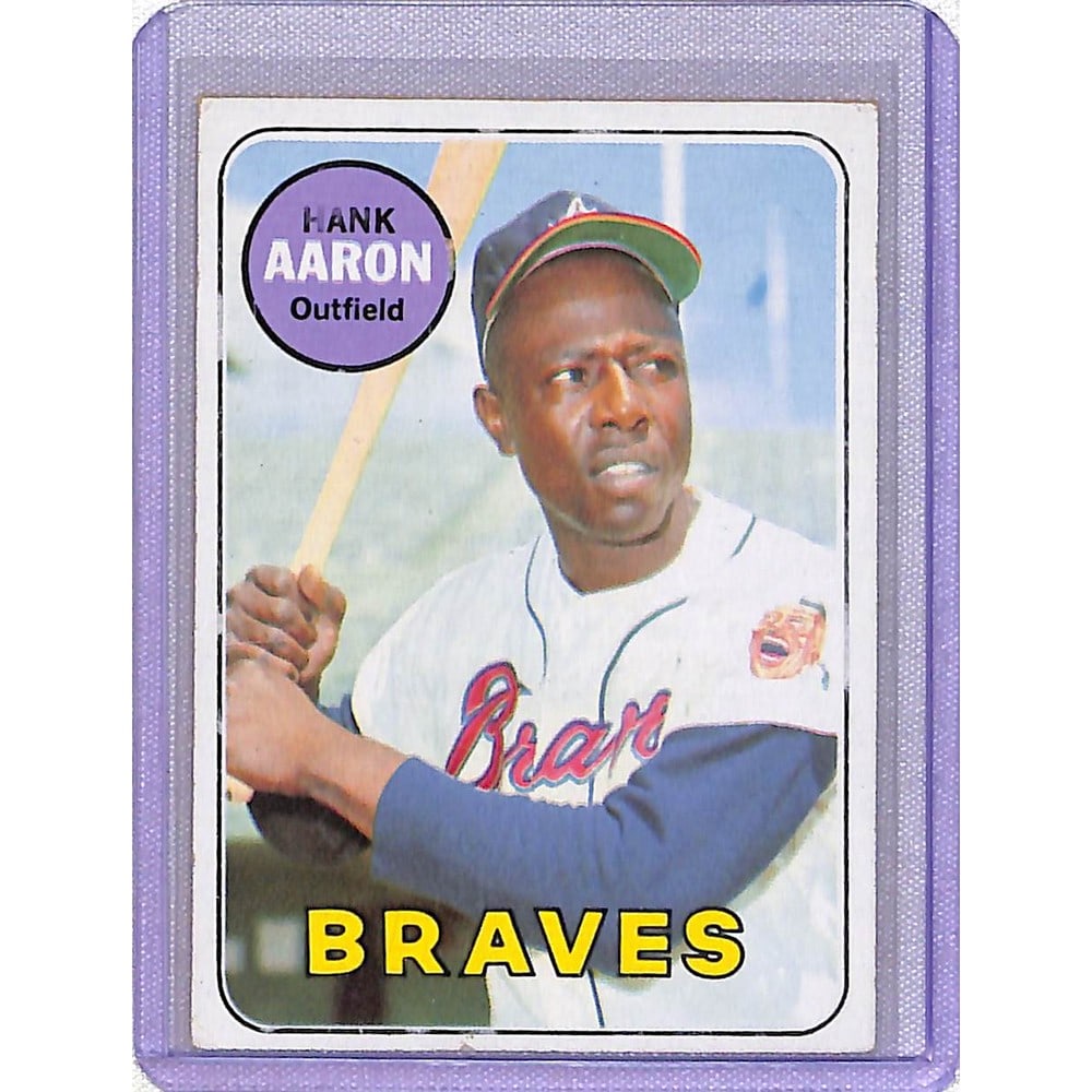 1969 Topps Hank Aaron (1 of 2)