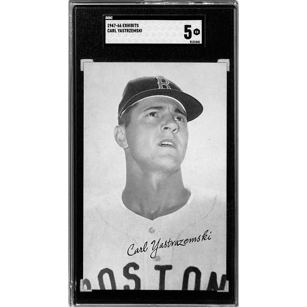 1947-66 Exhibits Carl Yastrzemski Sgc 5 (1 of 2)