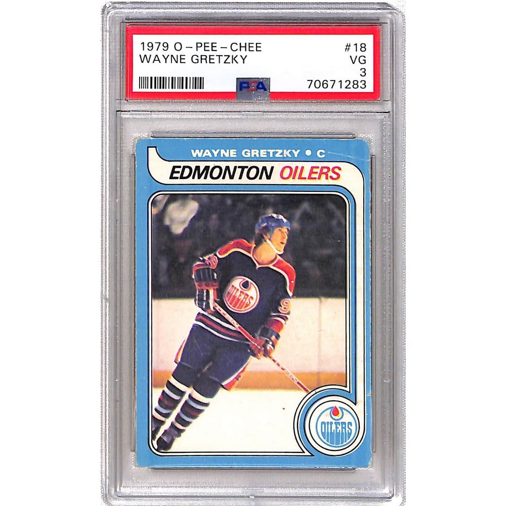 1979 O-pee-chee Wayne Gretzky Rookie Psa 3 (1 of 2)