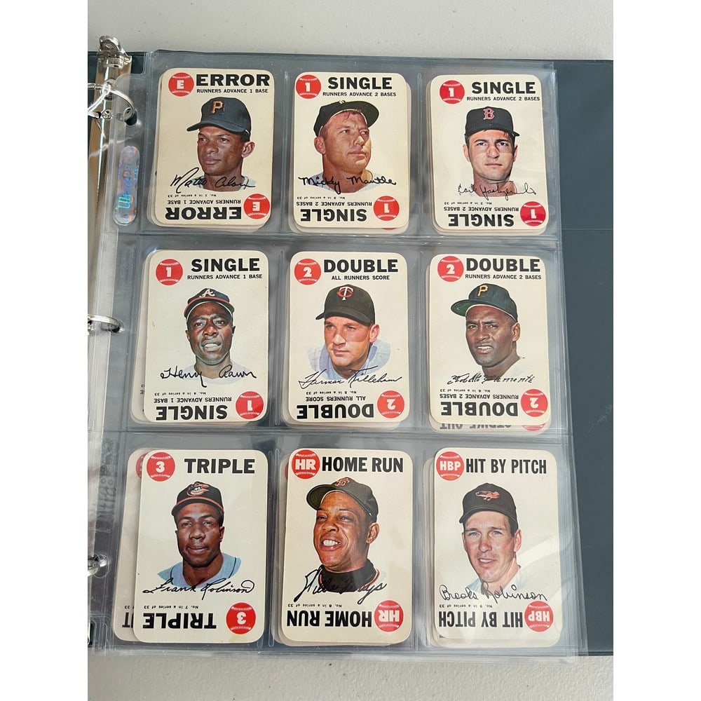 1968 Topps Baseball Game Complete Set 1-33 (1 of 4)