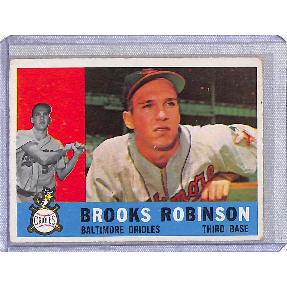 1960 Topps Brooks Robinson: 1960 Topps Brooks Robinson
