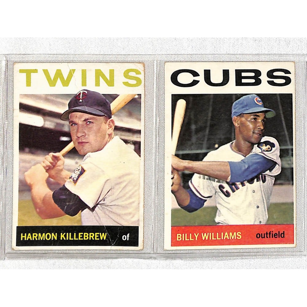 Two 1964 Topps Baseball Stars (1 of 2)