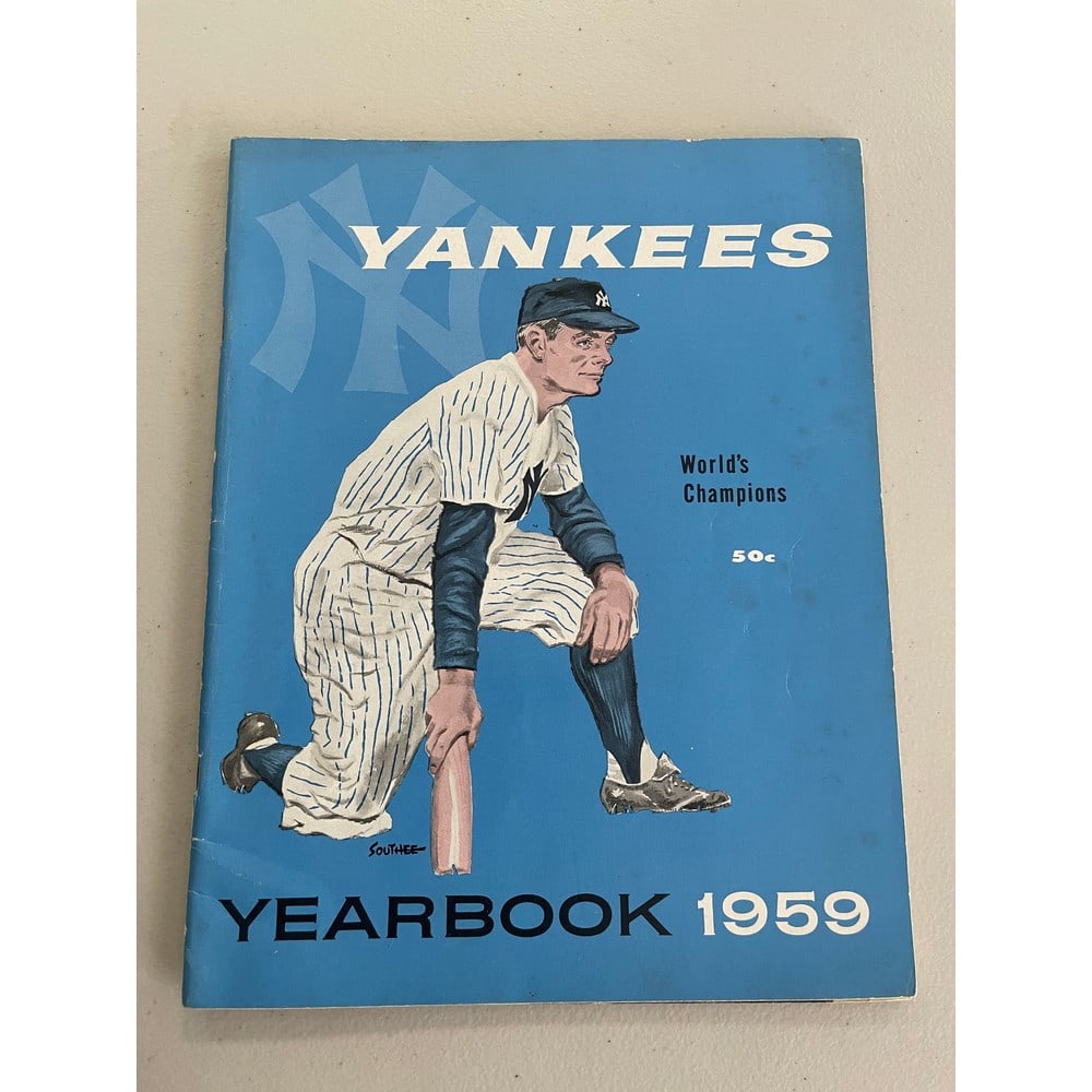 1959 Ny Yankees Yearbook (1 of 2)