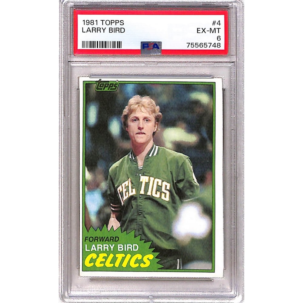 1981 Topps Larry Bird Psa 6 (1 of 2)