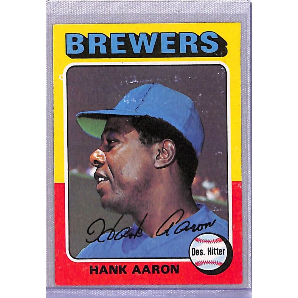 1975 Topps Hank Aaron (1 of 2)