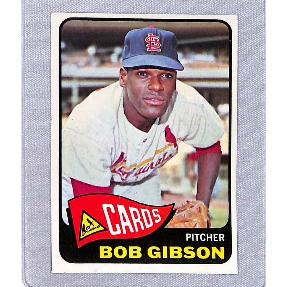 1965 Topps Bob Gibson Nice Condition (1 of 2)