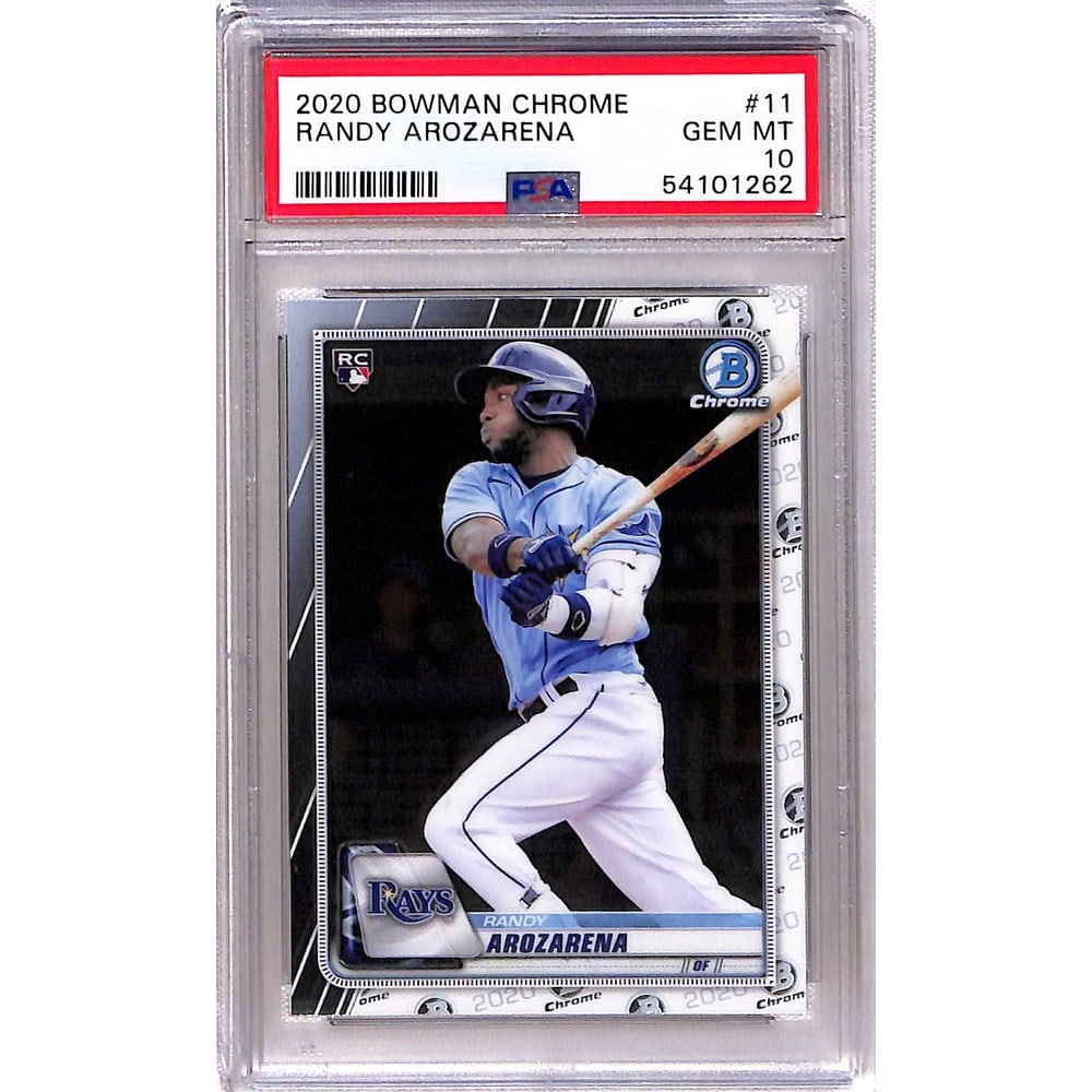 2020 Bowman Chrome Randy Arozarena Rc Psa 10 (1 of 2)