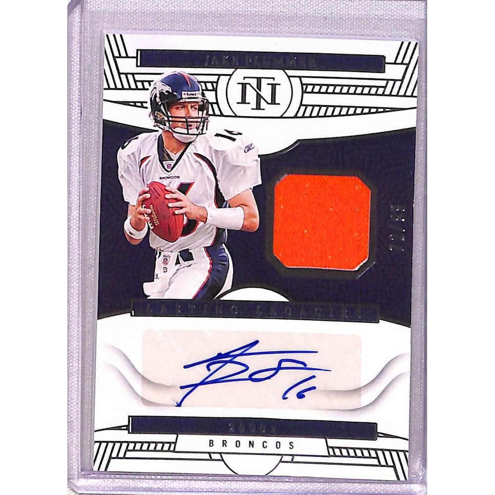 2022 National Treasures Jake Plummer Auto/patch (1 of 2)