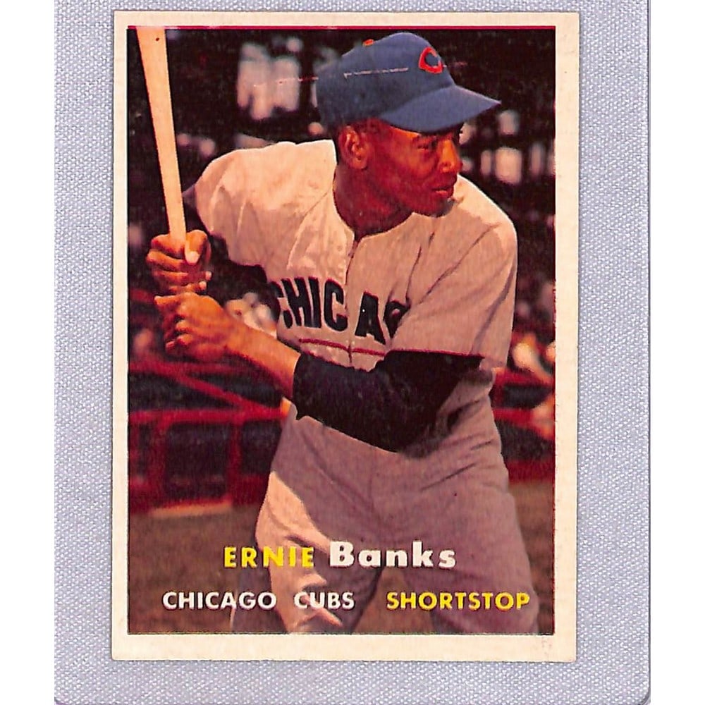 1957 Topps Ernie Banks High Grade (1 of 2)