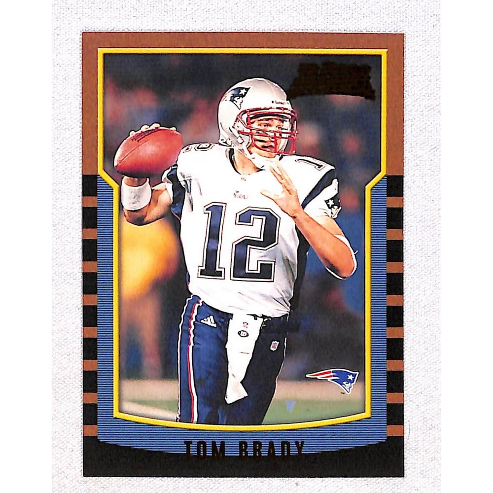 2000 Bowman Tom Brady Rookie Card (1 of 2)