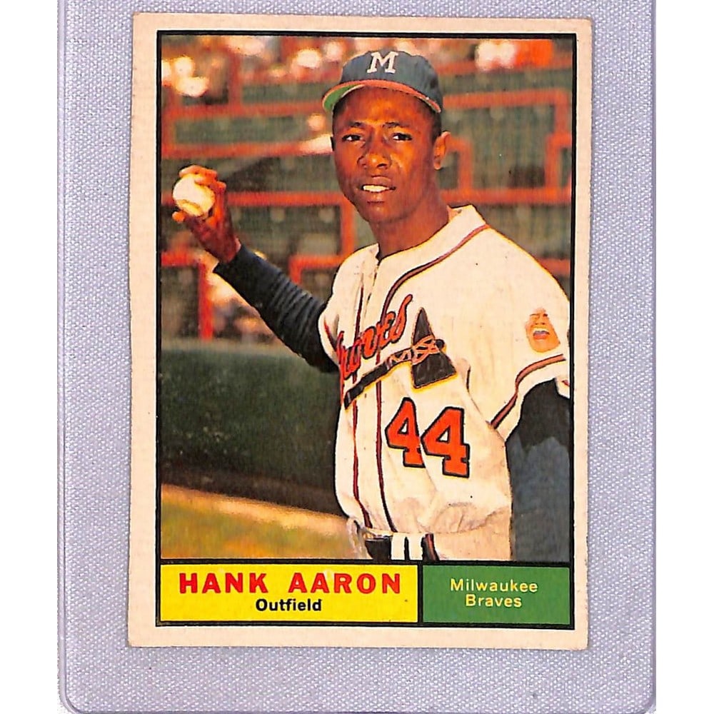 1961 Topps Hank Aaron Nice Condition (1 of 2)