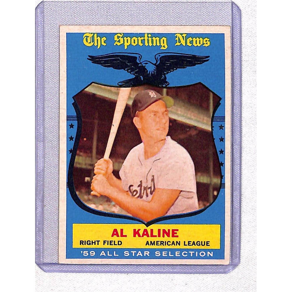 1959 Topps Al Kaline Allstar Nice Shape (1 of 2)