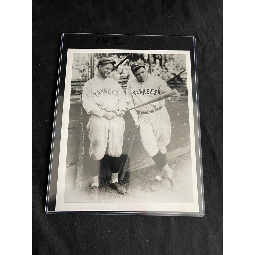 Lou Gehrig/babe Ruth 8x10 Photo: Lou Gehrig/babe Ruth 8x10 Photo