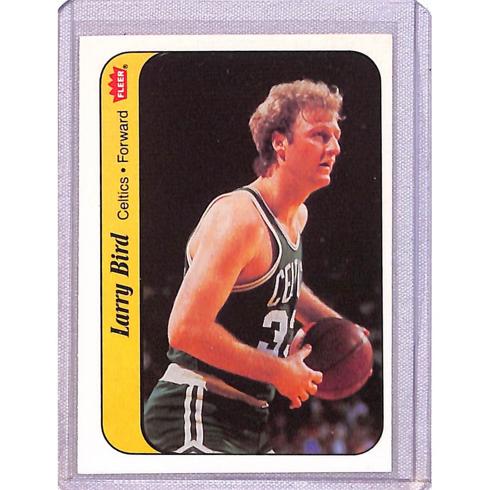 1986 Fleer Larry Bird Sticker (1 of 2)
