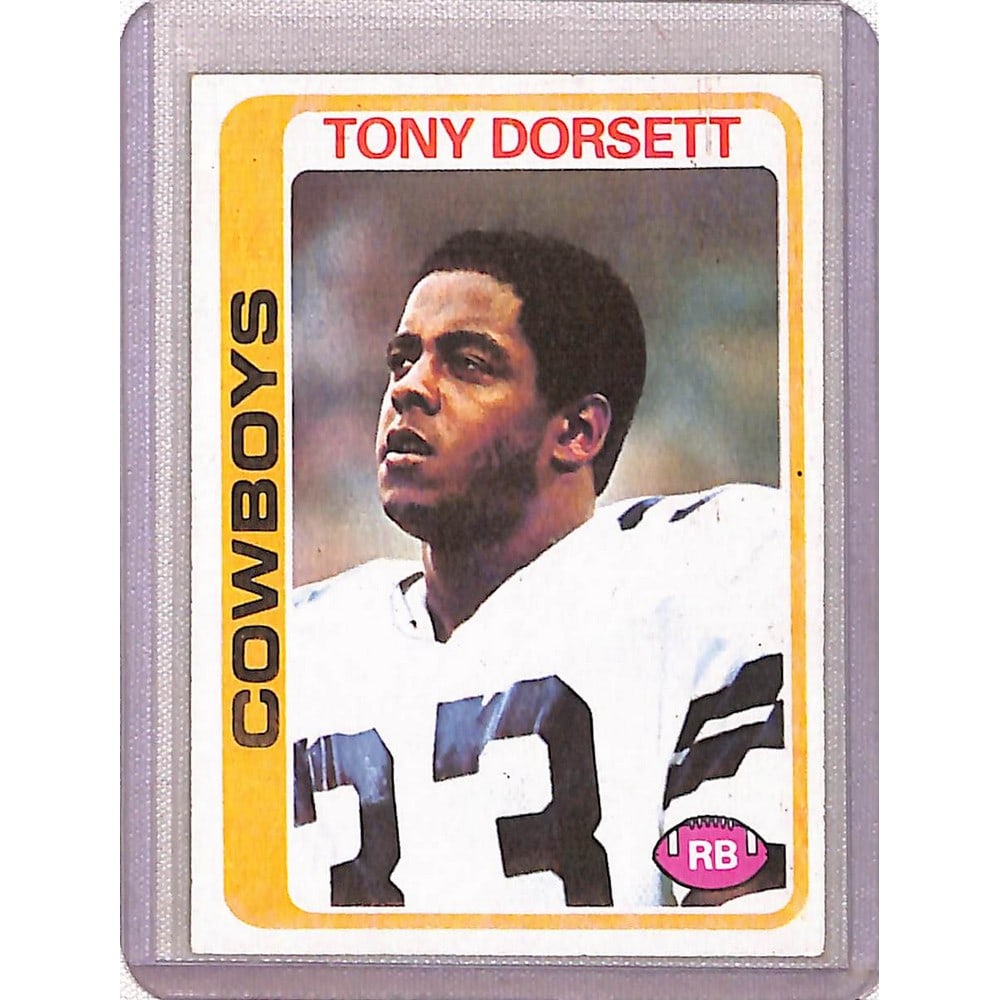 1978 Topps Tony Dorsett Rookie Card (1 of 2)