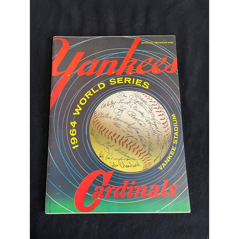 1964 World Series Program Yankees/cardinals: 1964 World Series Program Yankees/cardinals