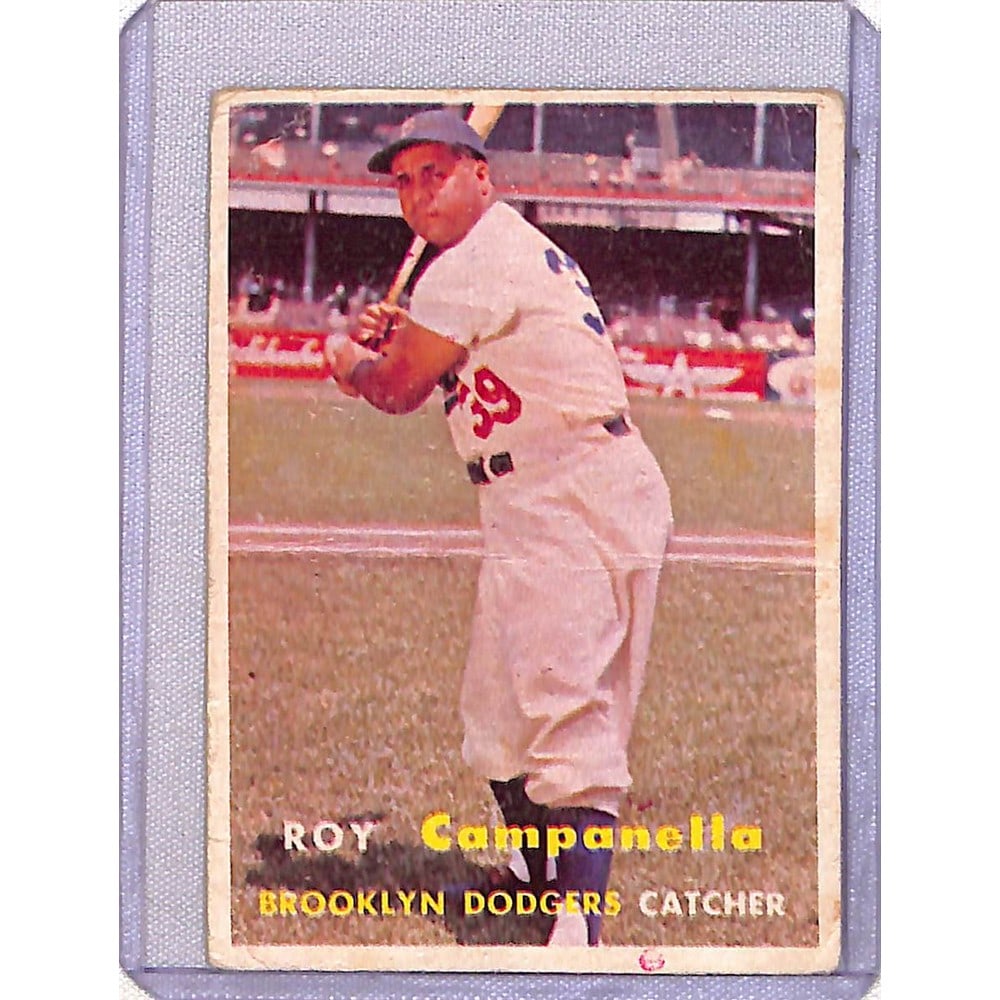 1957 Topps Roy Campanella: 1957 Topps Roy Campanella
