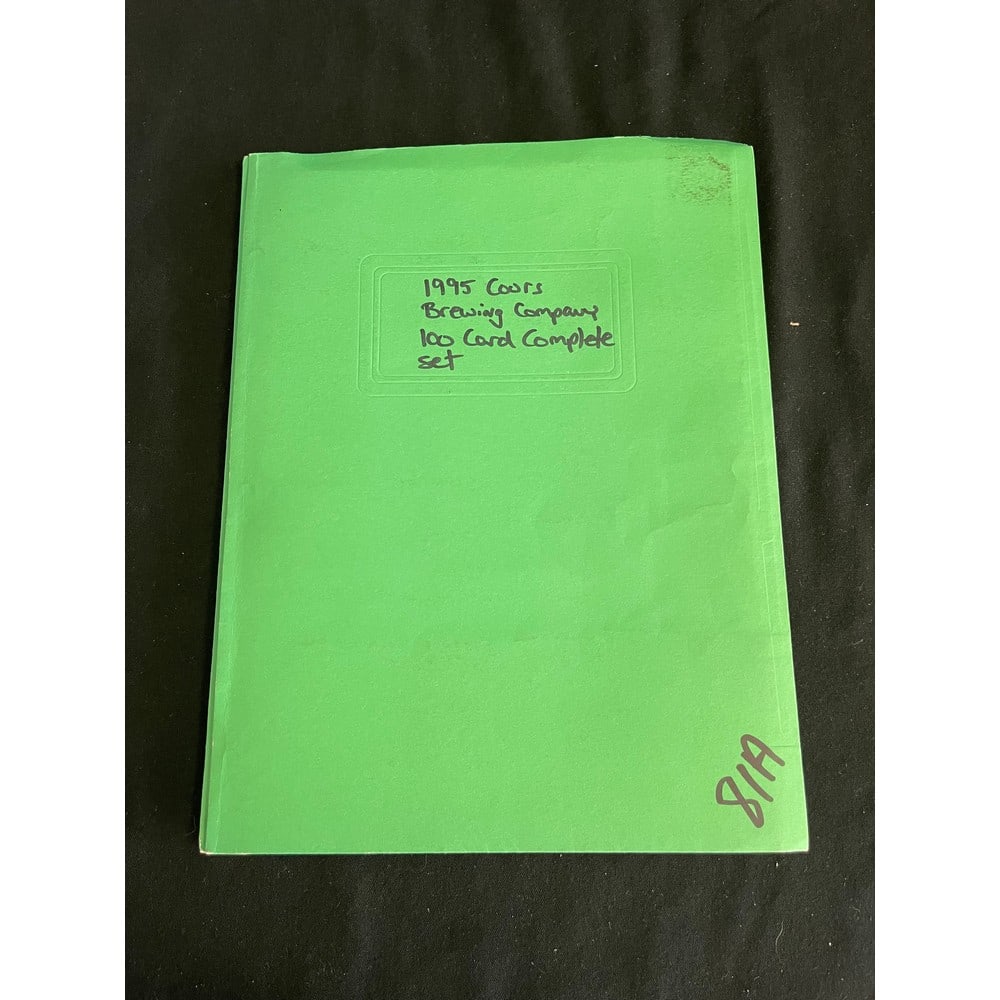 1995 Coors Brewing 100 Card Complete Set (1 of 4)