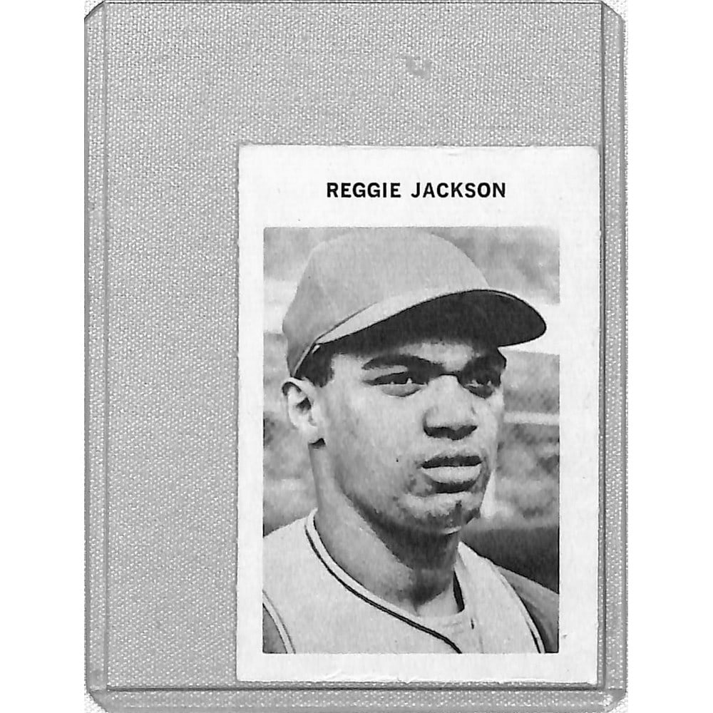 1971 Milton Bradley Reggie Jackson Card (1 of 2)