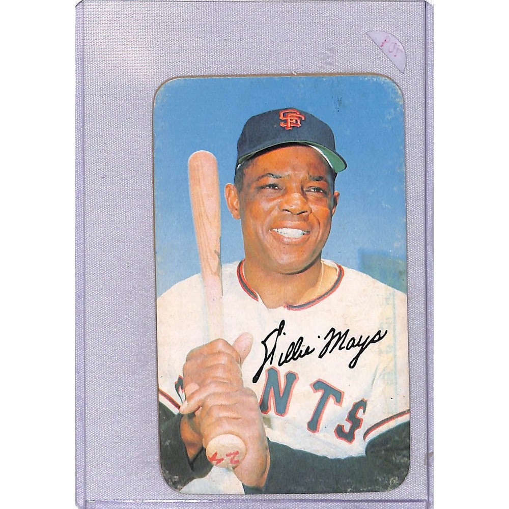 1971 Topps Supers Willie Mays: 1971 Topps Supers Willie Mays