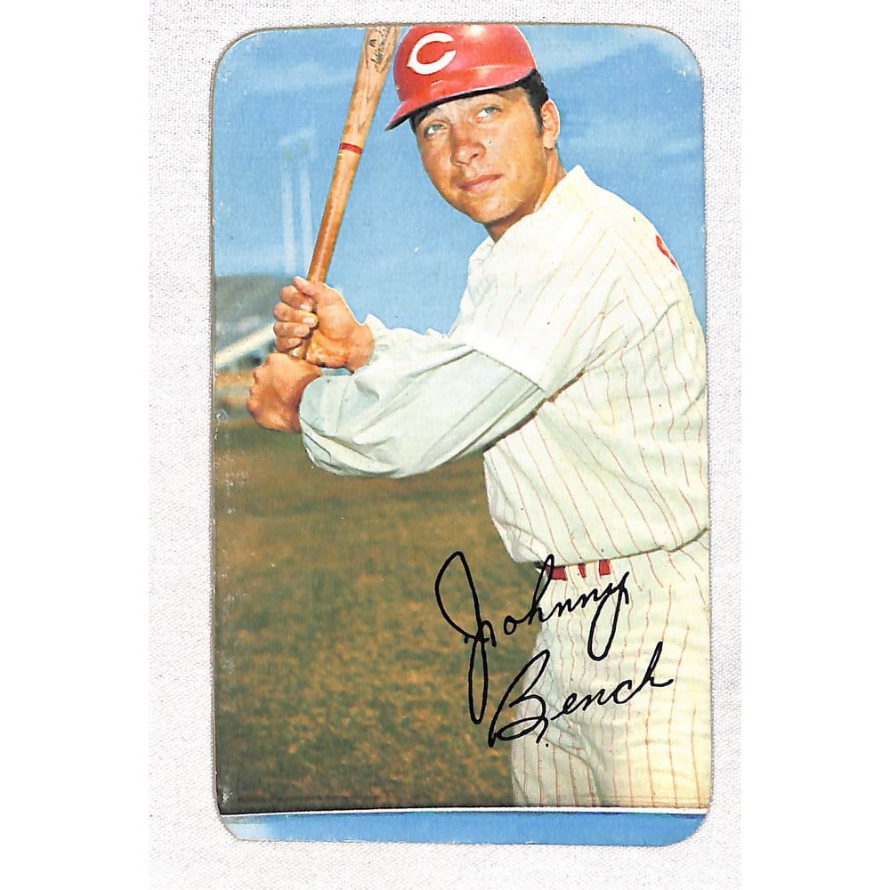 1971 Topps Supers Johnny Bench (1 of 2)