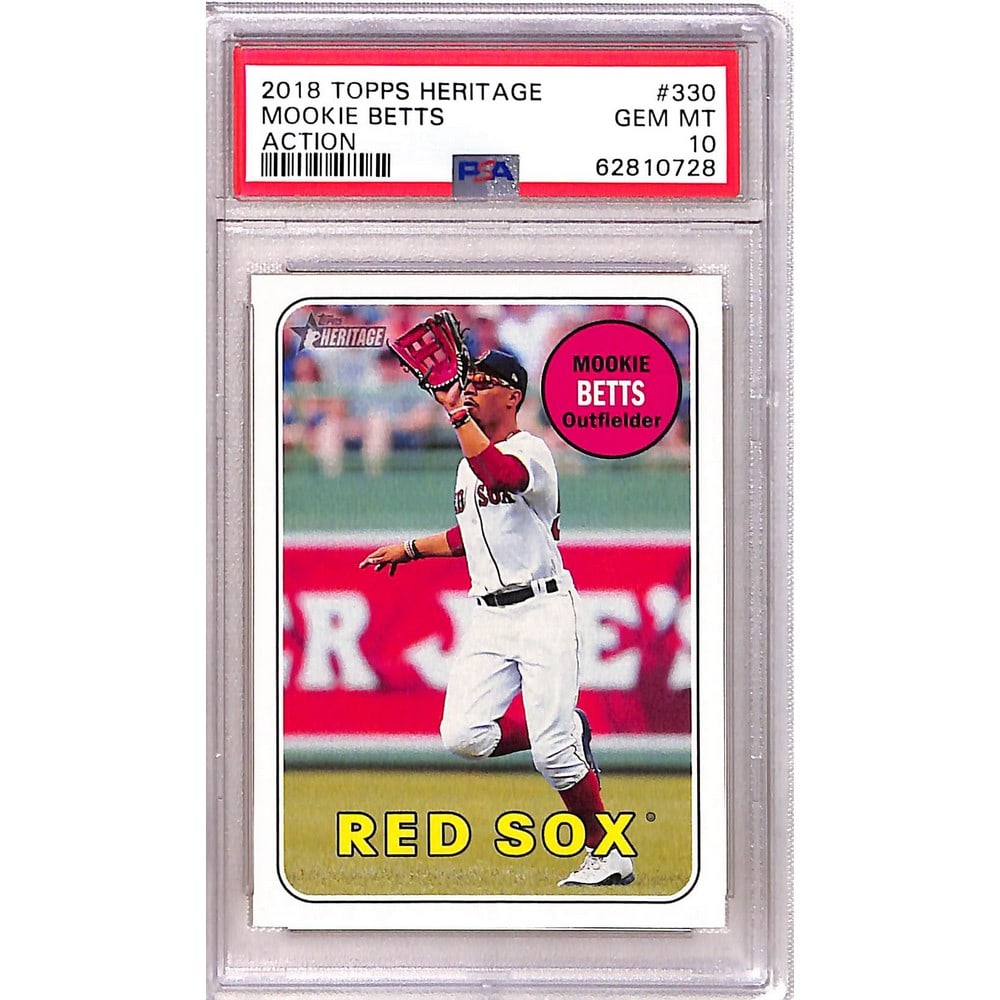 2018 Topps Mookie Betts Psa 10 (1 of 2)