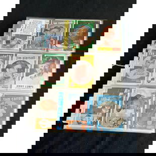 (63) 1950's-60's Vintage Baseball Cards: (63) 1950's-60's Vintage Baseball Cards