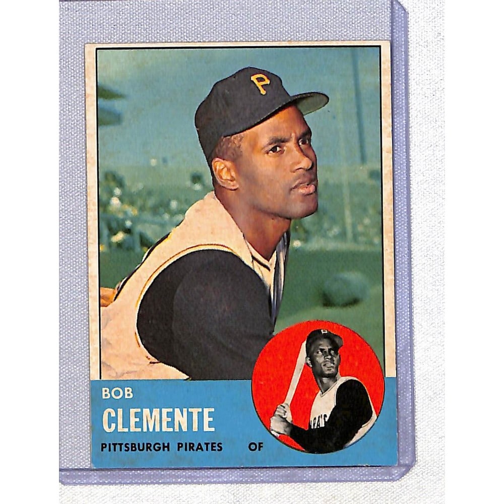1963 Topps Roberto Clemente (1 of 2)