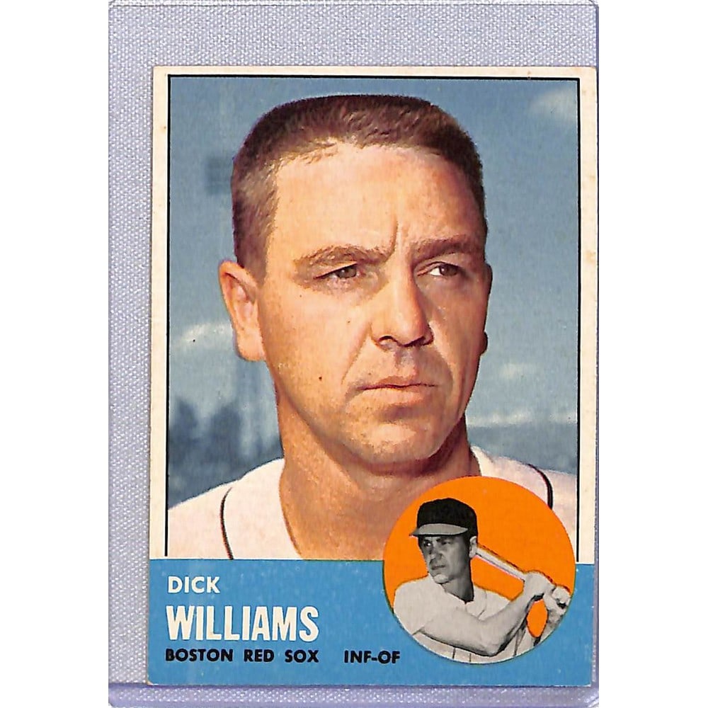 1963 Topps Dick Williams Nice Shape (1 of 2)