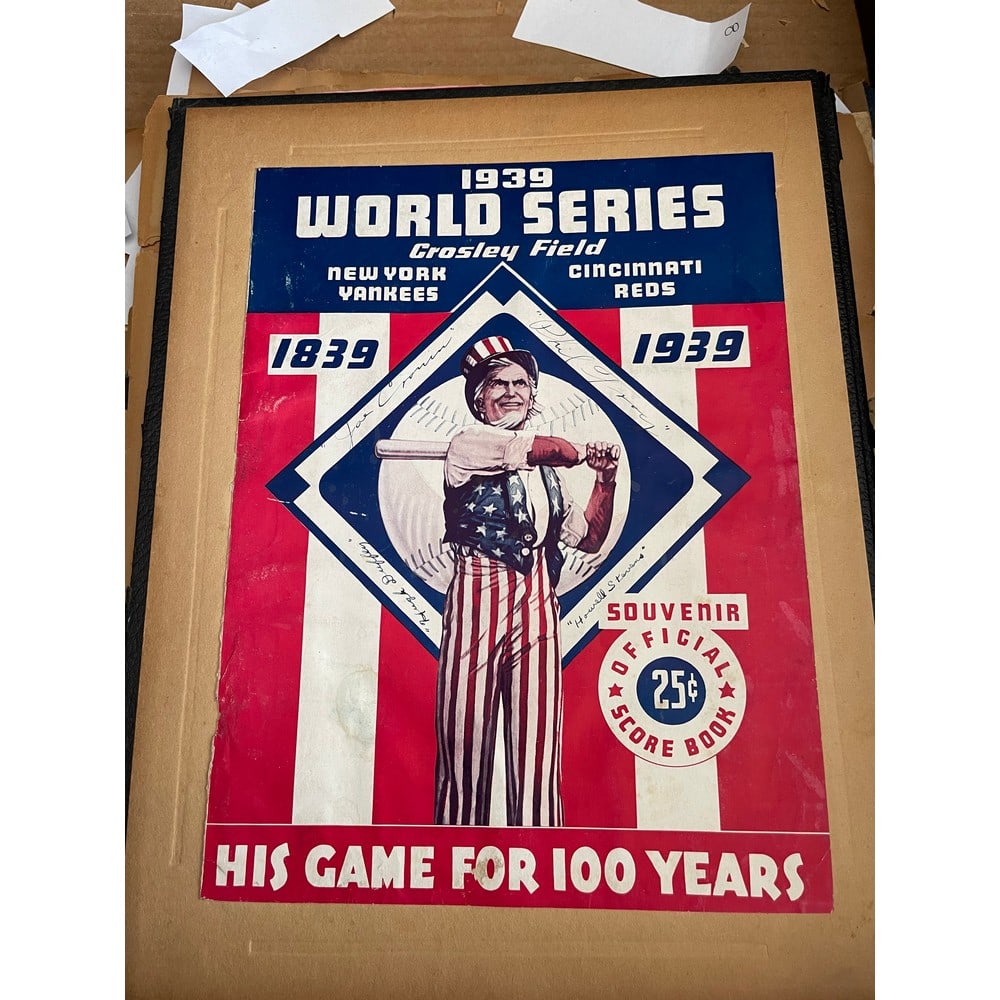 Two 1939 World Series Scrapbooks (1 of 16)