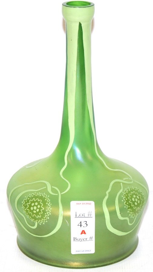 German Vase byFritz Heckert 1903: German Vase Fritz Heckert designed by Ludwig Sutterlin circa 1903