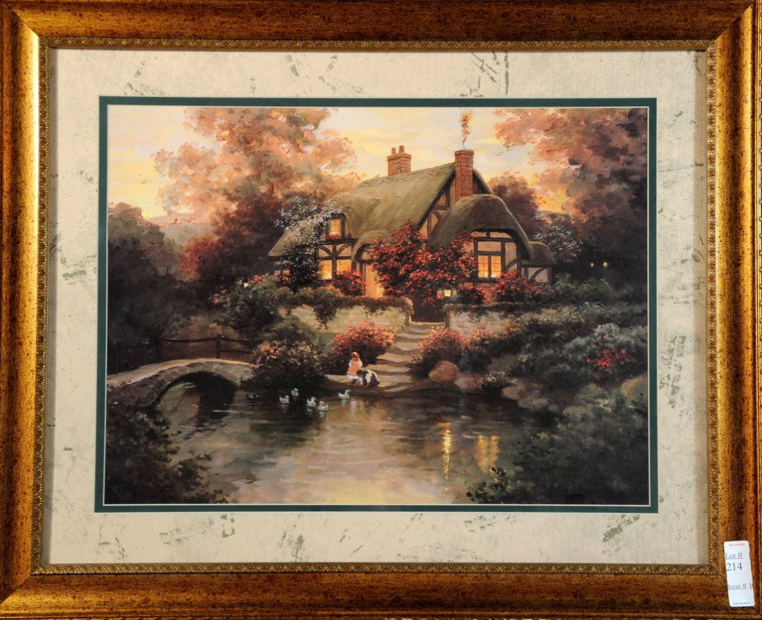 Thomas Kinkade 23 x 17: Thomas Kinkade 23 x 17