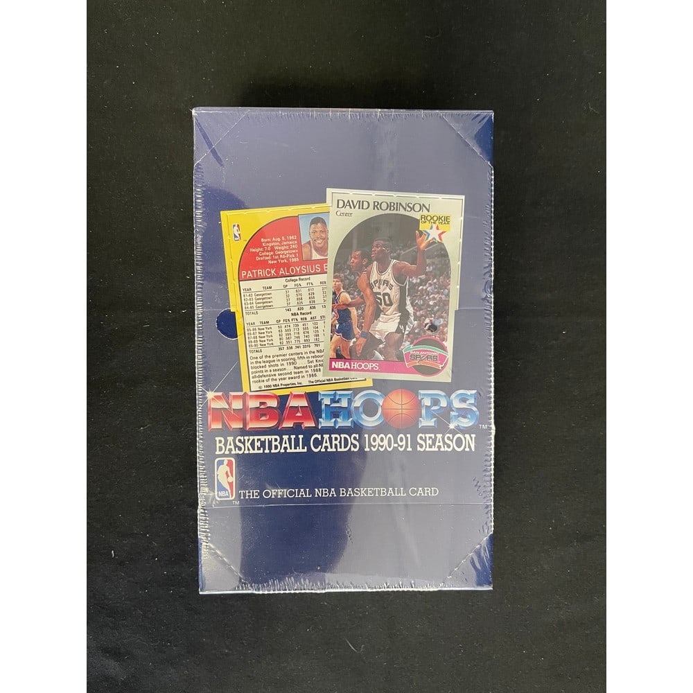 1990-91 Hoops Factory Sealed Wax Box (1 of 1)