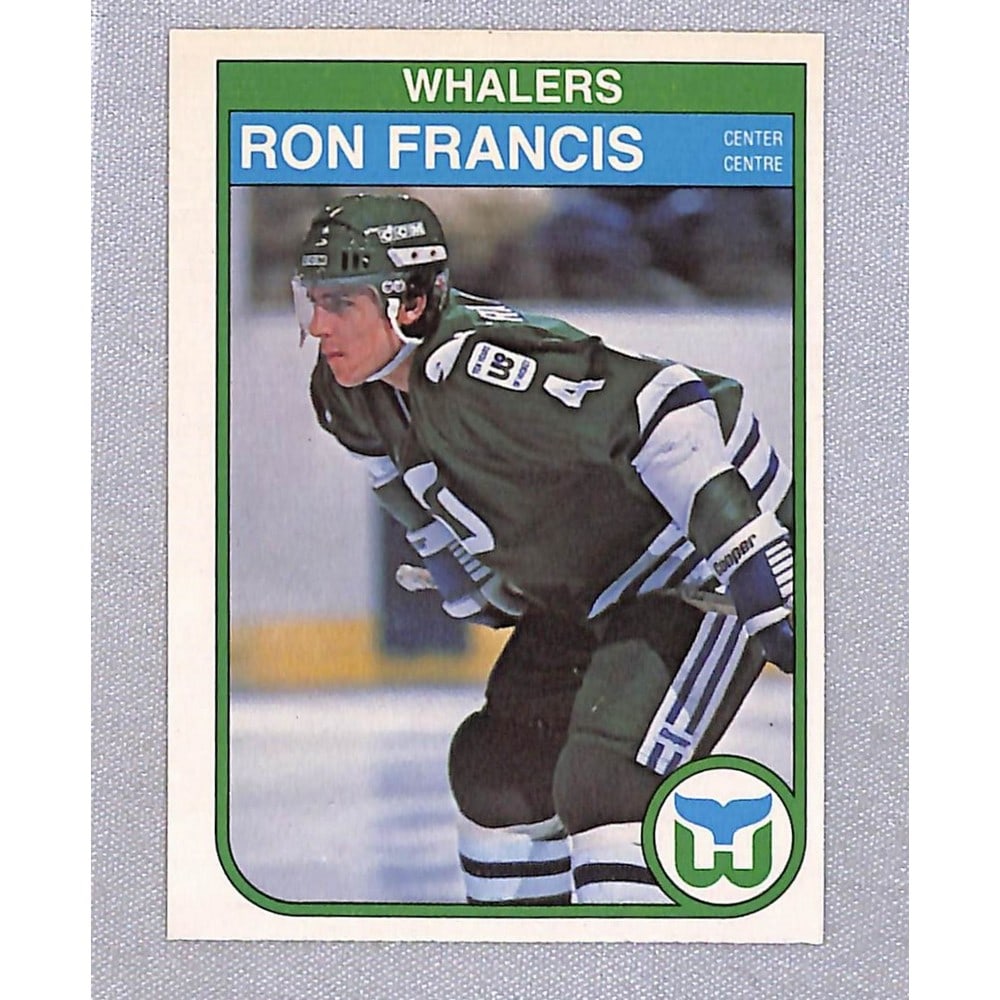 1982 Opc Hockey Ron Francis Rookie Card: 1982 Opc Hockey Ron Francis Rookie Card