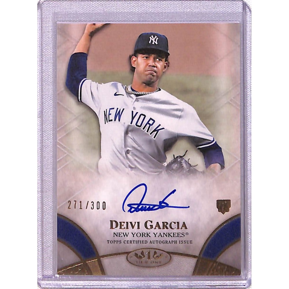 2021 Tier One Deivi Garcia Rc/auto 271/300 (1 of 2)