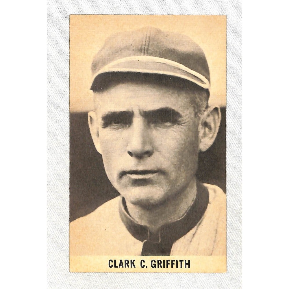 Clark Griffith Vintage Postcard (1 of 2)