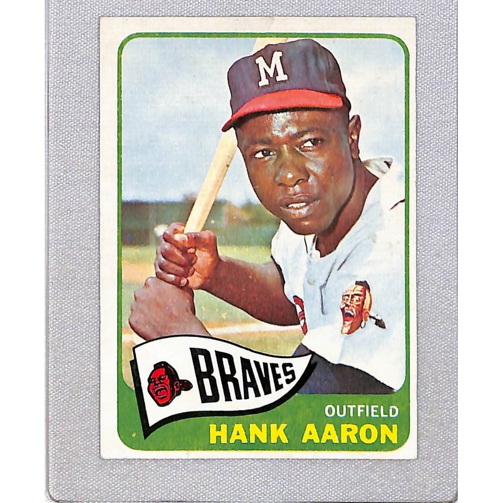 1965 Topps Hank Aaron Vgex-ex (1 of 2)