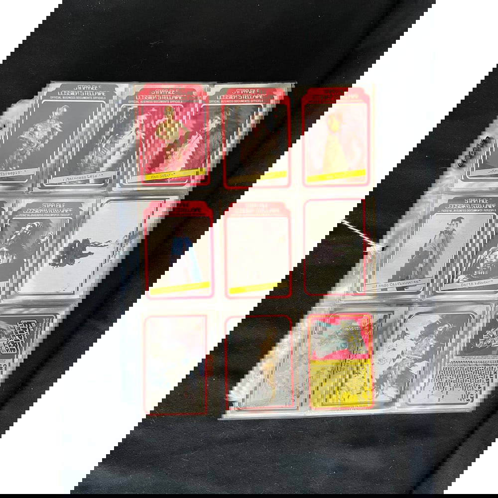 (261) Vintage Star Wars Cards Oct 09, 2023 Saco River Auction In Me