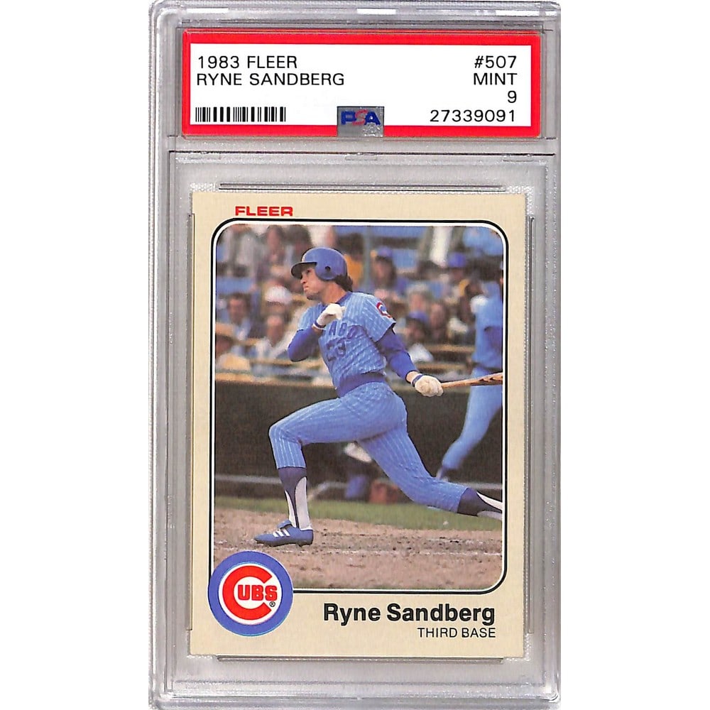1983 Fleer Ryne Sandberg Rc Psa 9 (1 of 2)