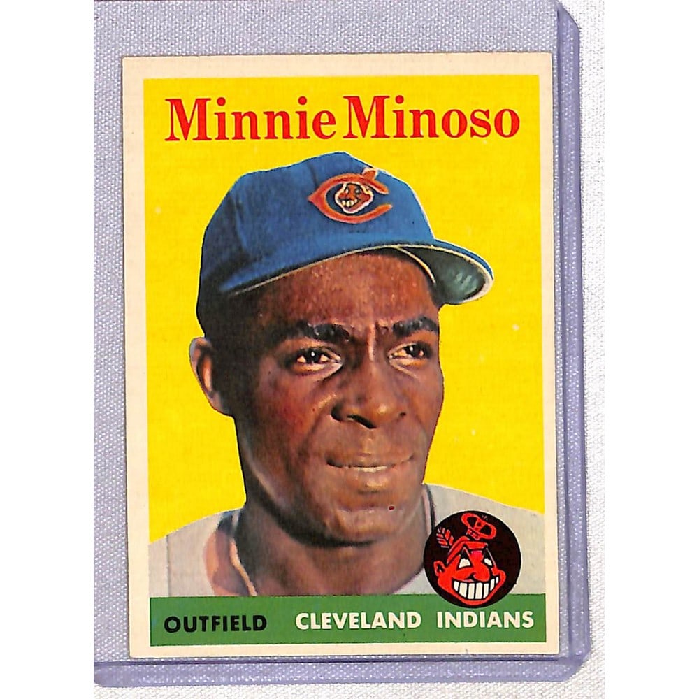High Grade 1958 Topps Minnie Minoso (1 of 2)