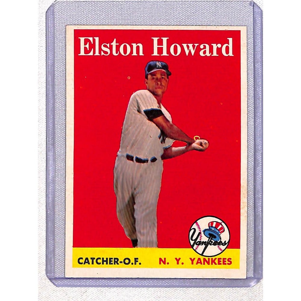 High Grade 1958 Topps Elston Howard (1 of 2)
