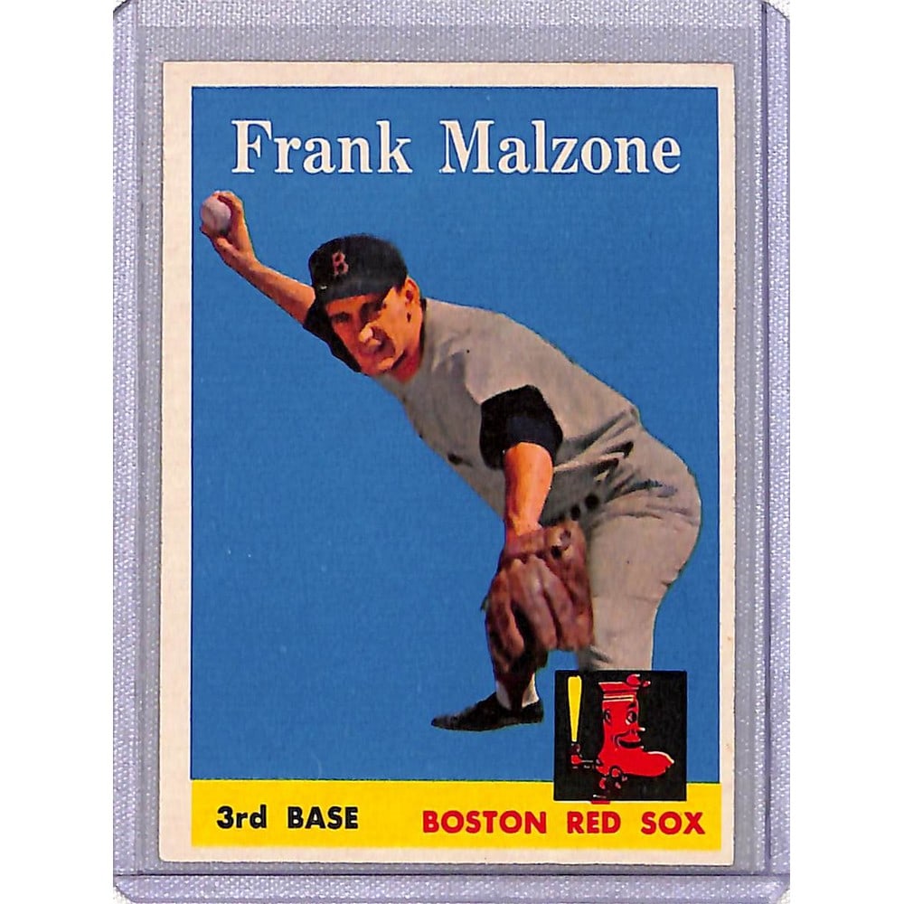 High Grade 1958 Topps Frank Malzone (1 of 2)
