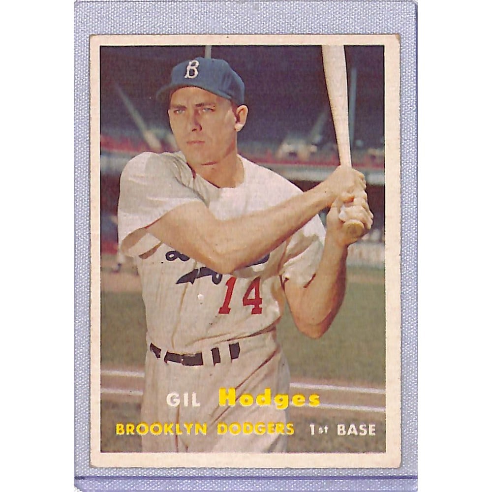 1957 Topps Gil Hodges (1 of 2)