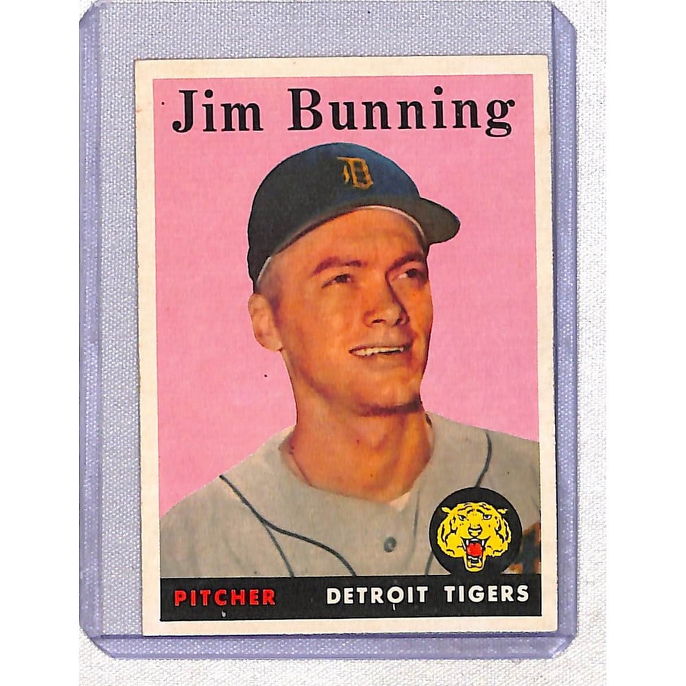 High Grade 1958 Topps Jim Bunning (1 of 2)