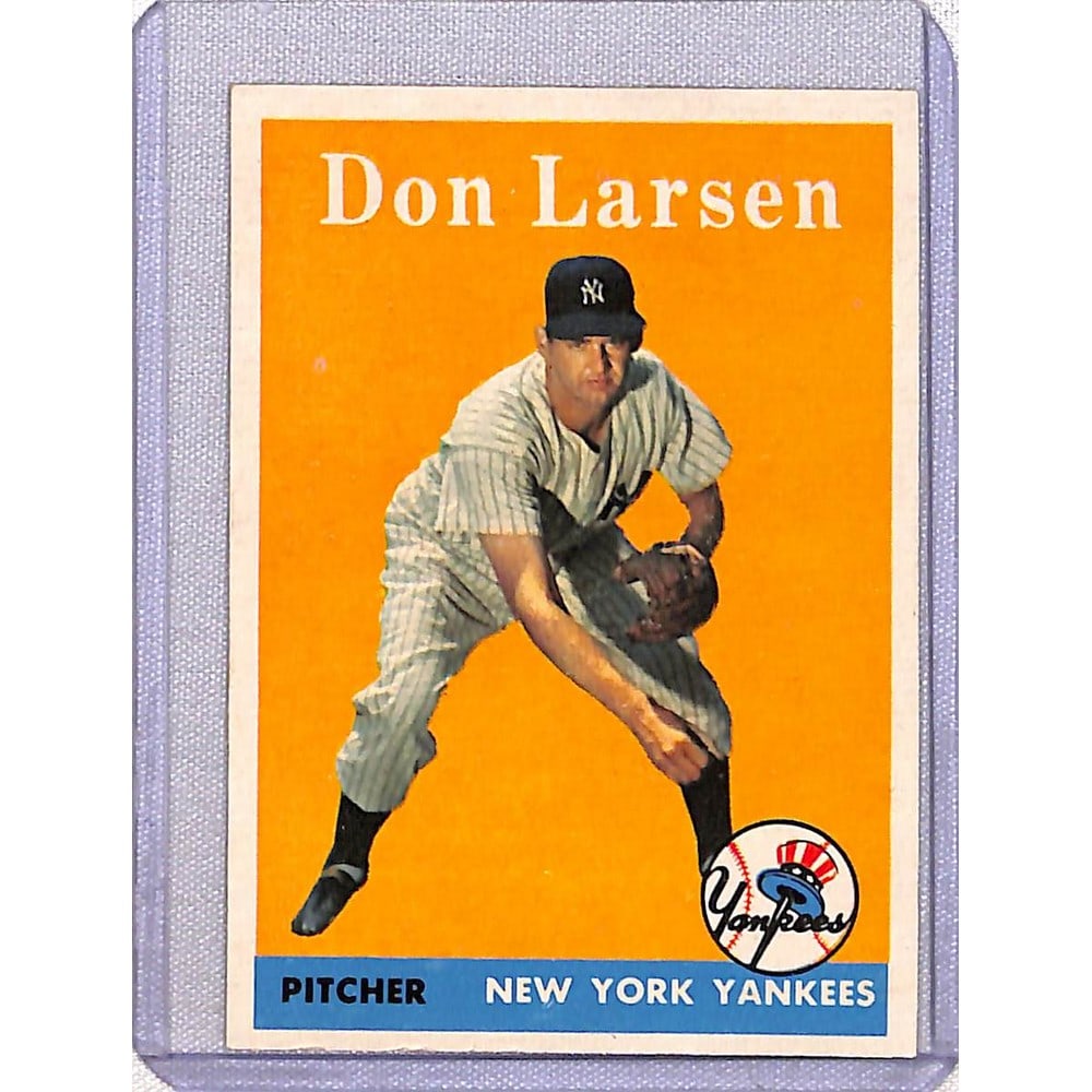 High Grade 1958 Topps Don Larsen (1 of 2)
