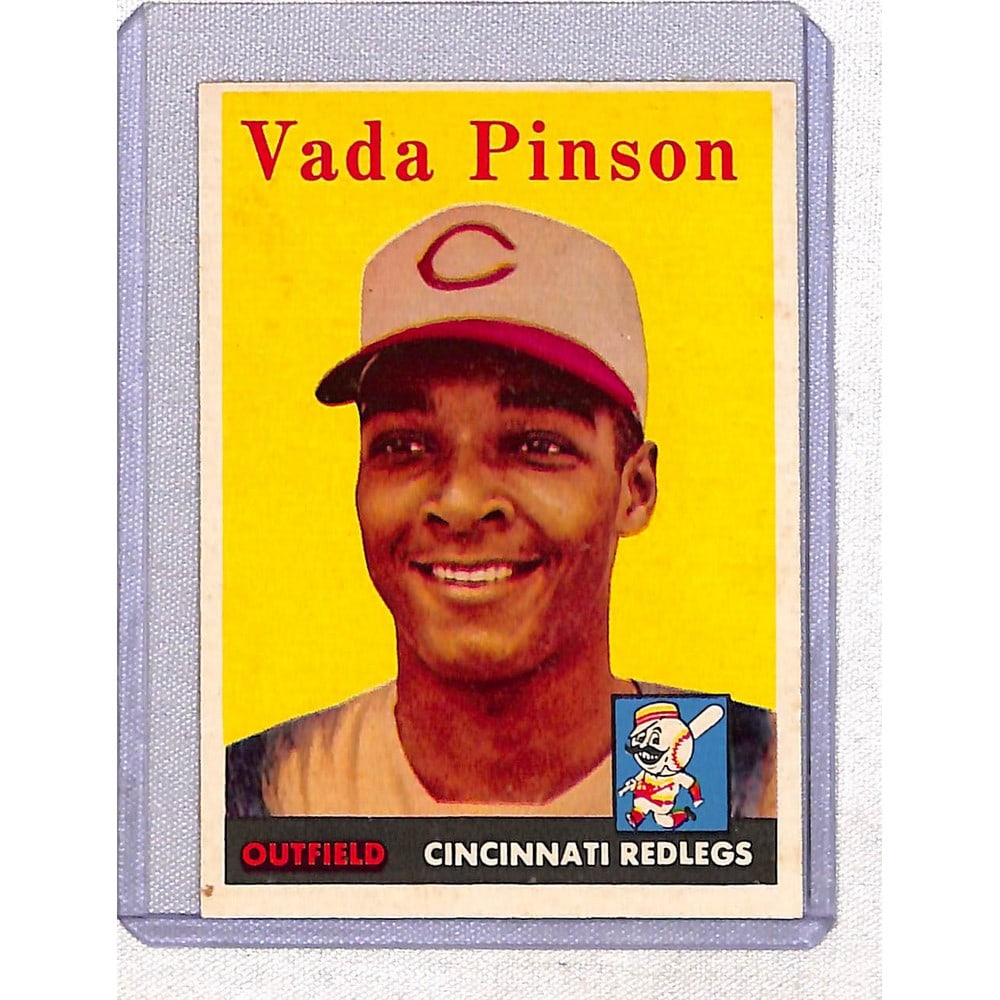 High Grade 1958 Topps Vada Pinson (1 of 2)