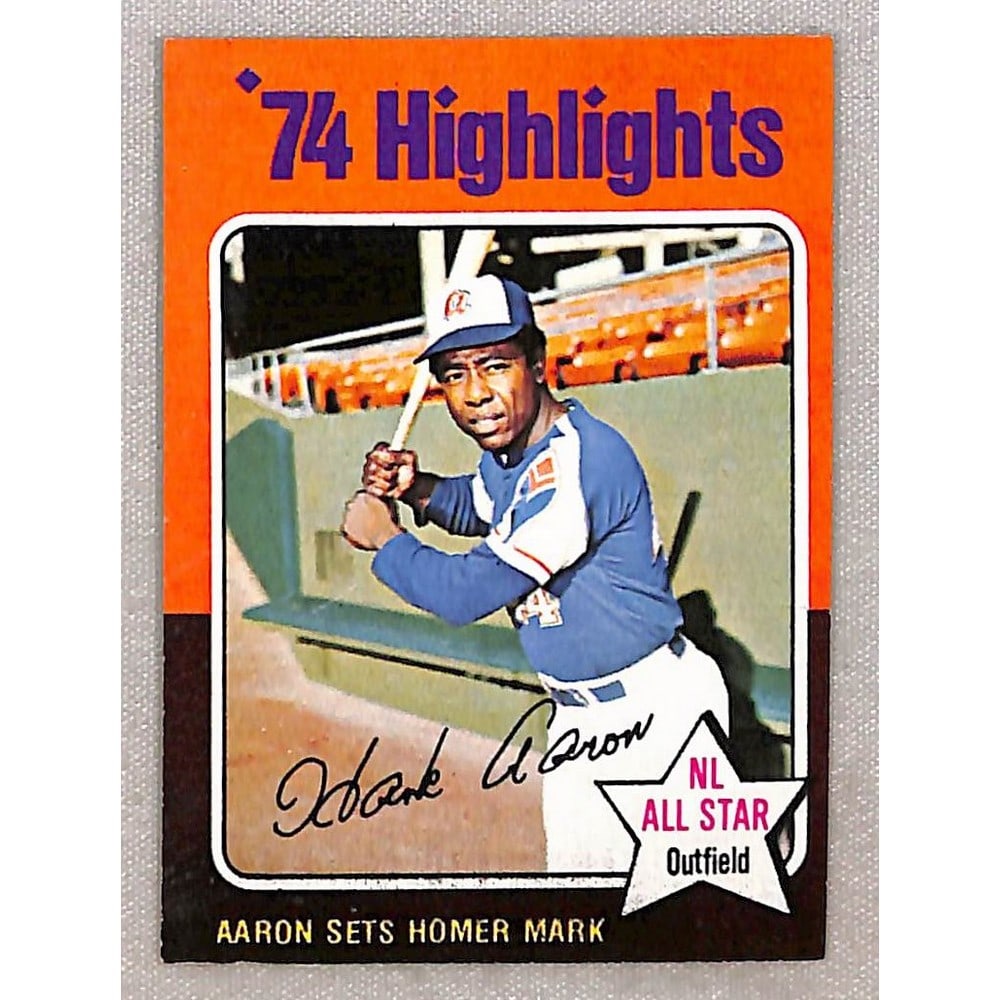 1975 Topps Mini Hank Aaron (1 of 2)