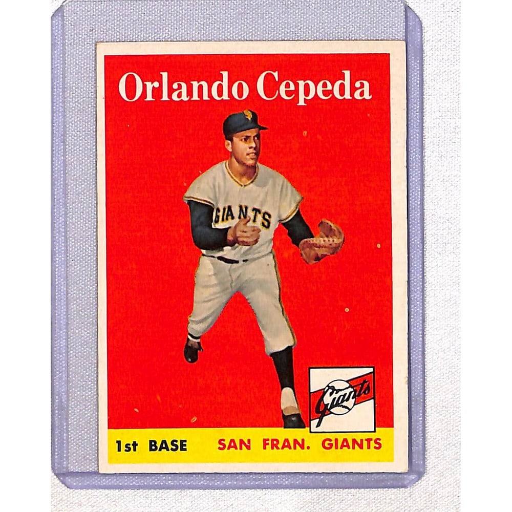 High Grade 1958 Topps Orlando Cepeda (1 of 2)