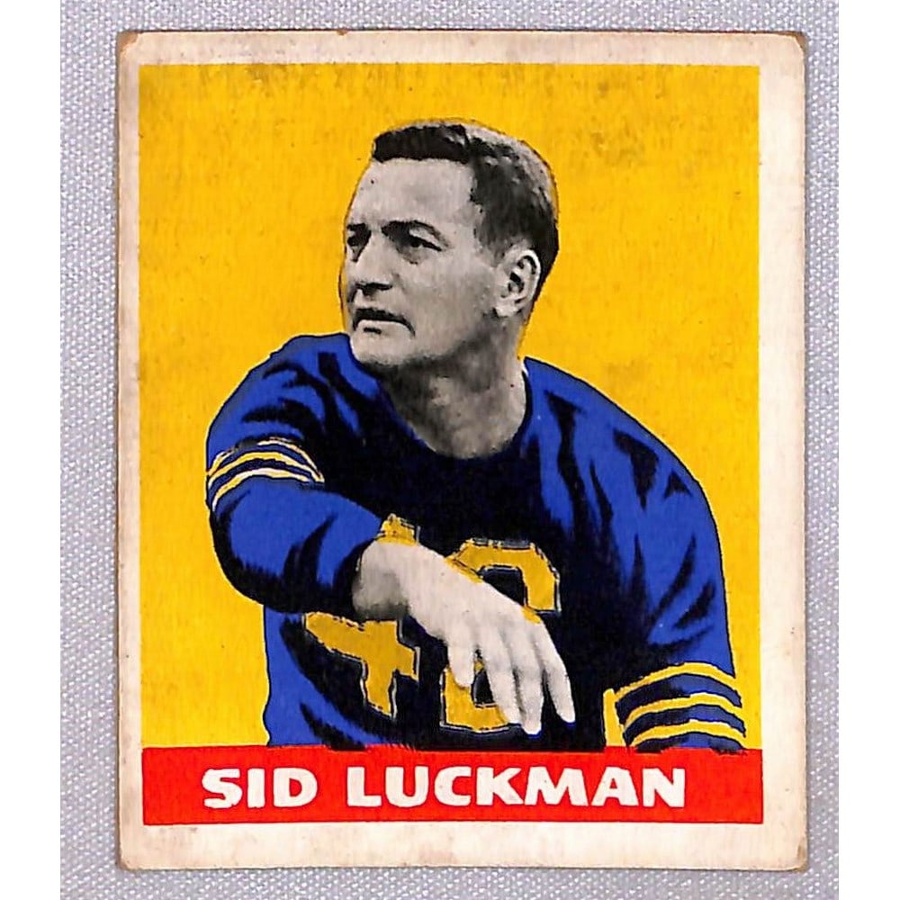 1948 Leaf Sid Luckman Crease Free (1 of 2)
