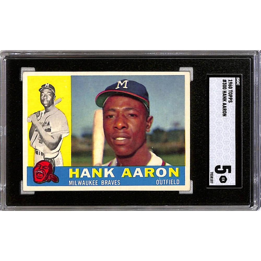 1960 Topps Hank Aaron Sgc 5 (1 of 2)